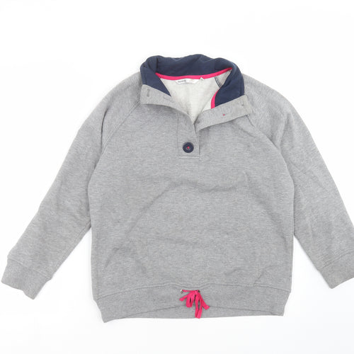 Amoretti Womens Grey   Pullover Sweatshirt Size M