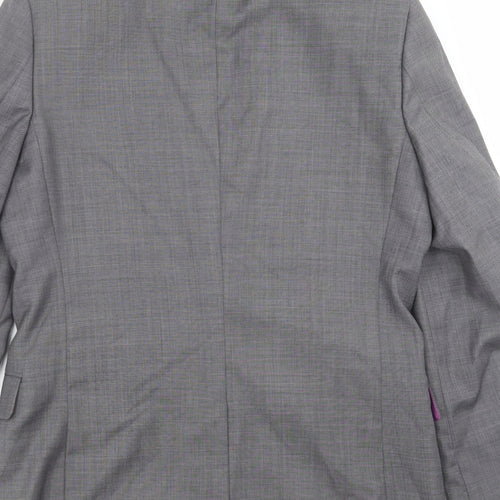 Taylor & Reece Mens Grey   Jacket Suit Jacket Size 38  - Tailored fit