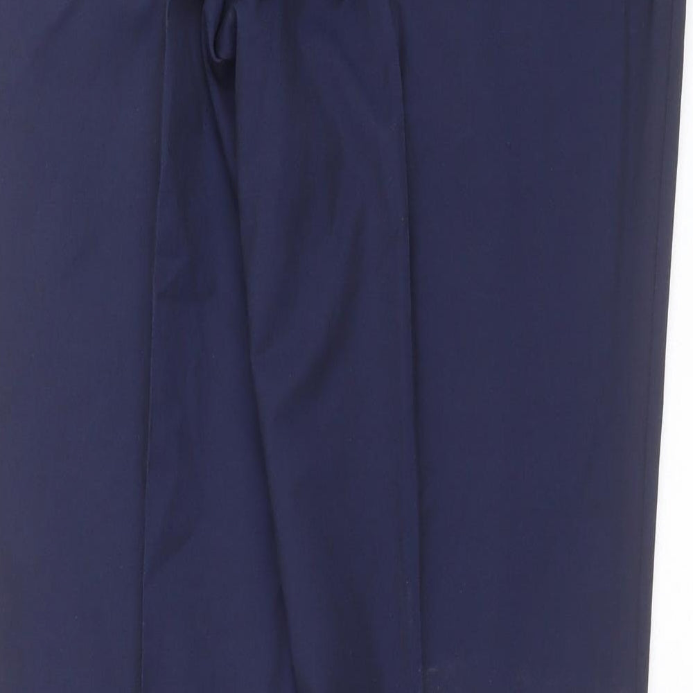 Moss London Mens Blue   Dress Pants Trousers Size 34 in L31 in