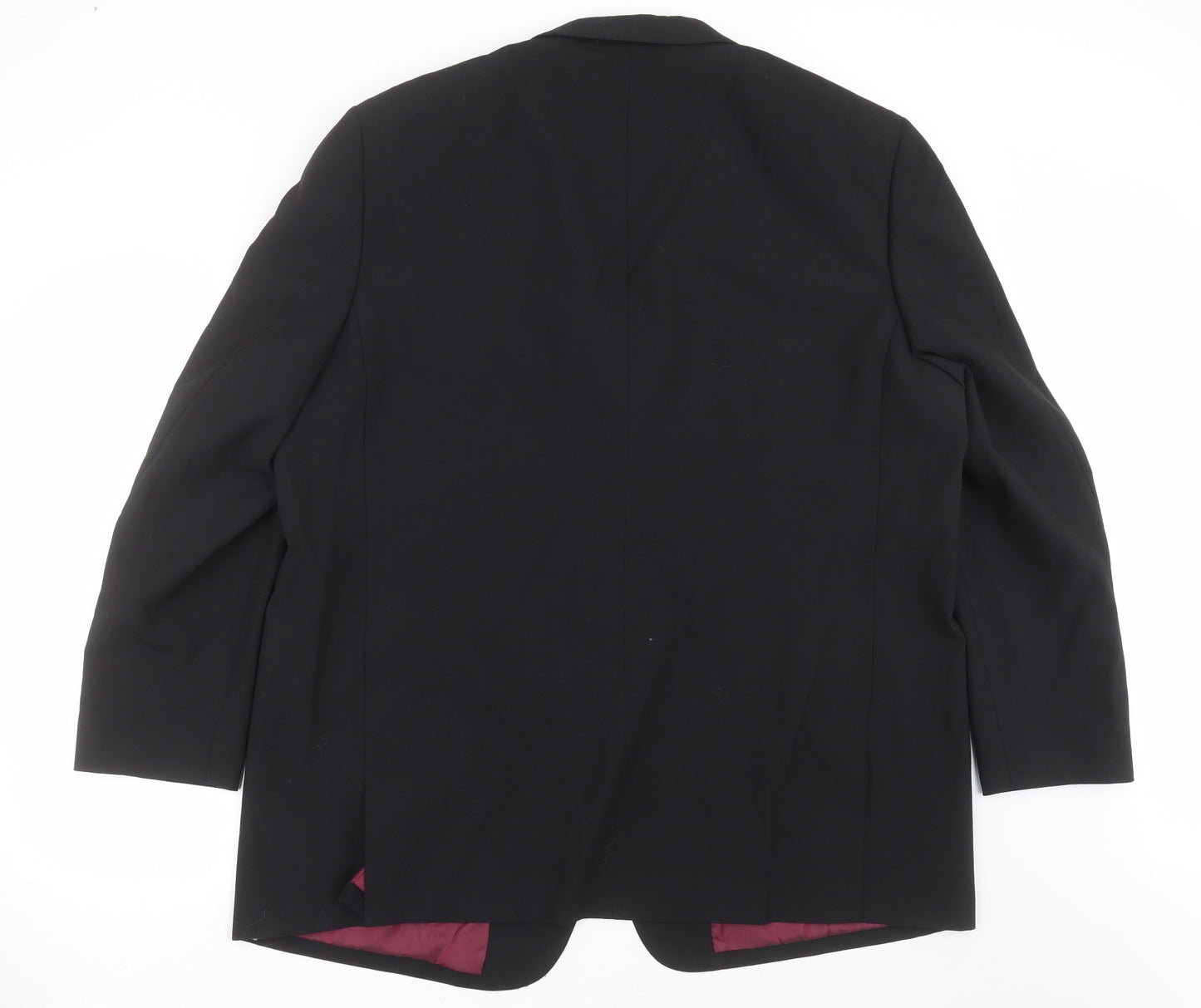 MANSIZE Mens Black   Jacket Suit Jacket Size 50