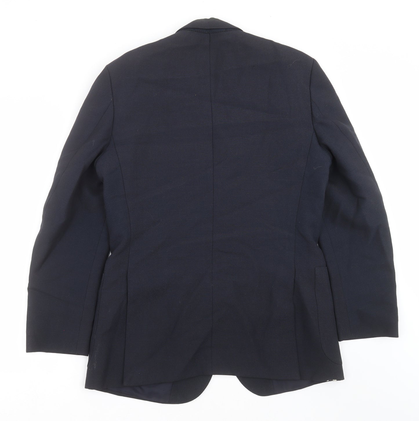 St michael  Mens Blue   Jacket Suit Jacket Size 40