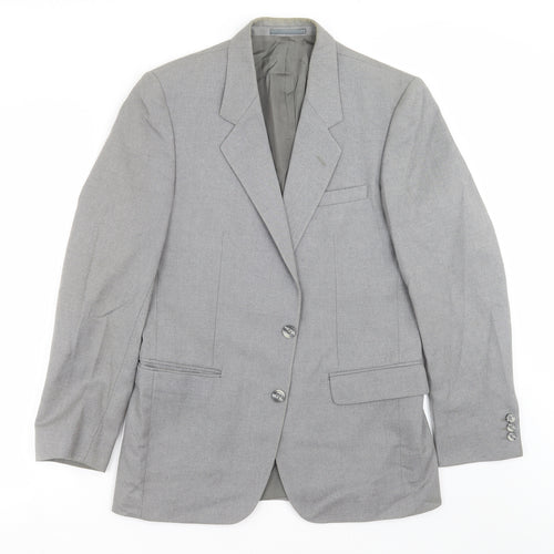 Burton Mens Grey   Jacket Suit Jacket Size 38