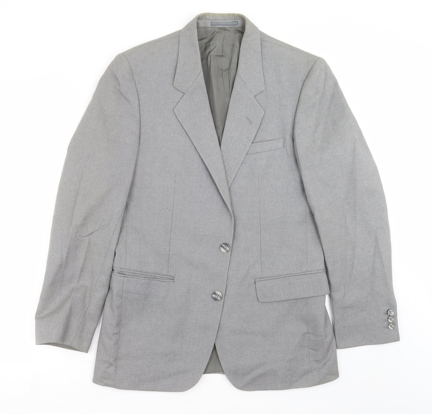 Burton Mens Grey   Jacket Suit Jacket Size 38