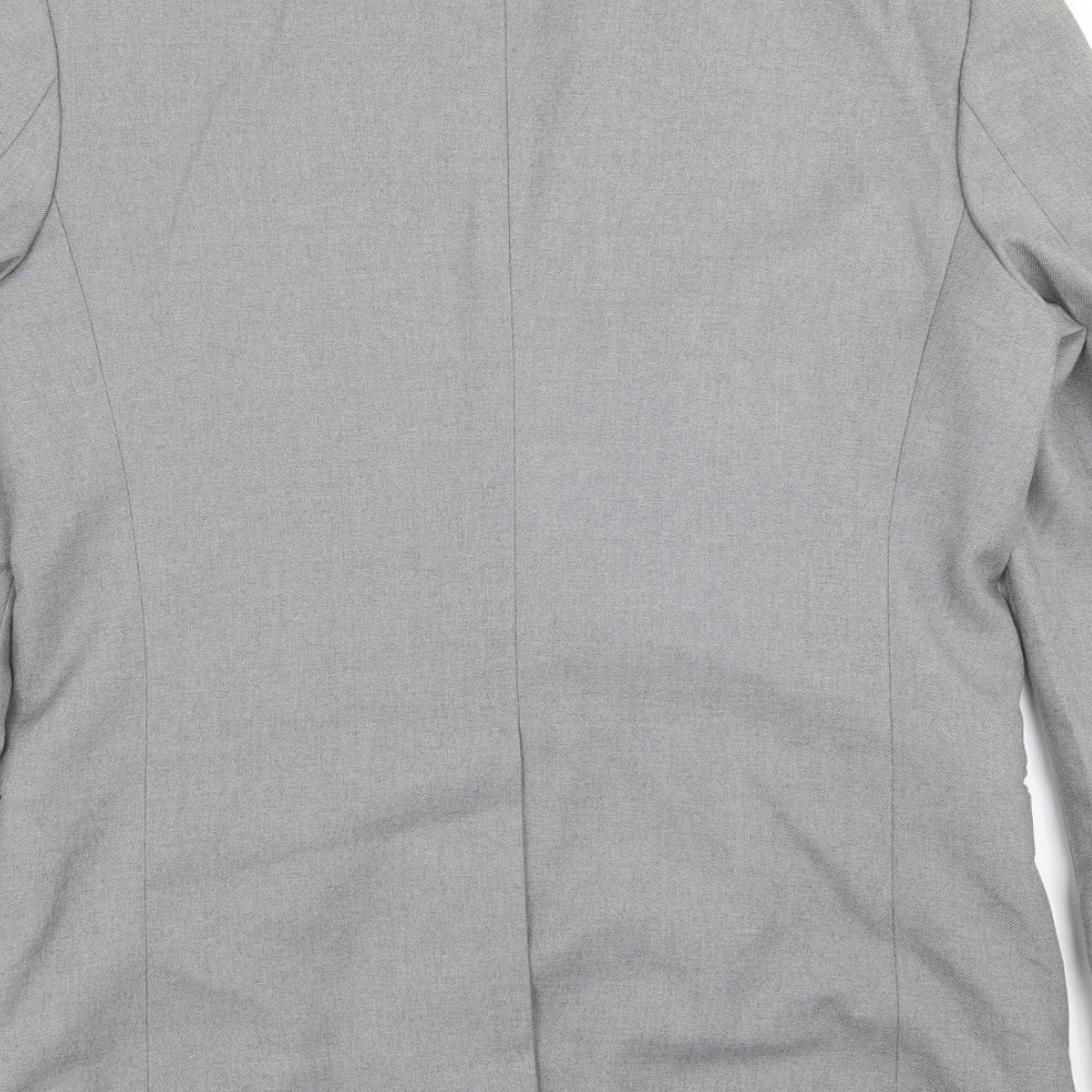 Burton Mens Grey   Jacket Suit Jacket Size 38