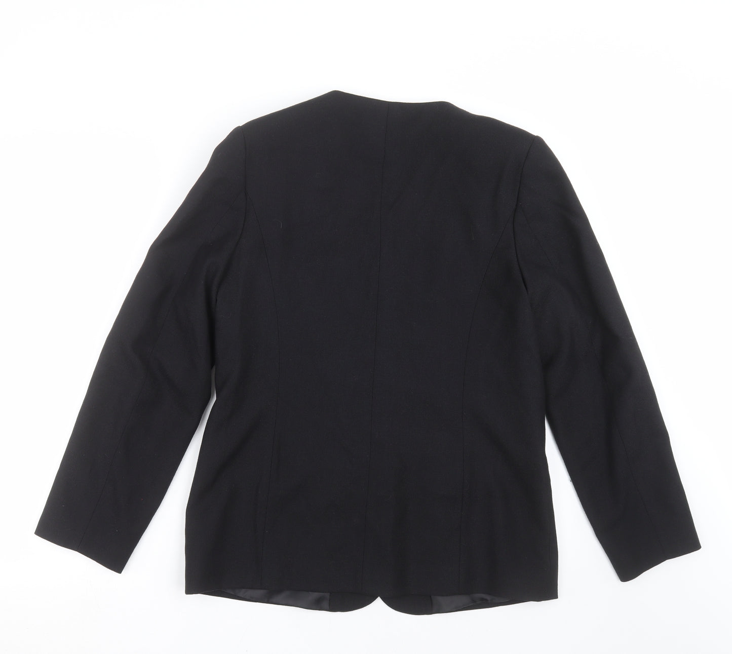 Paul Berman Womens Black   Jacket Suit Jacket Size 12