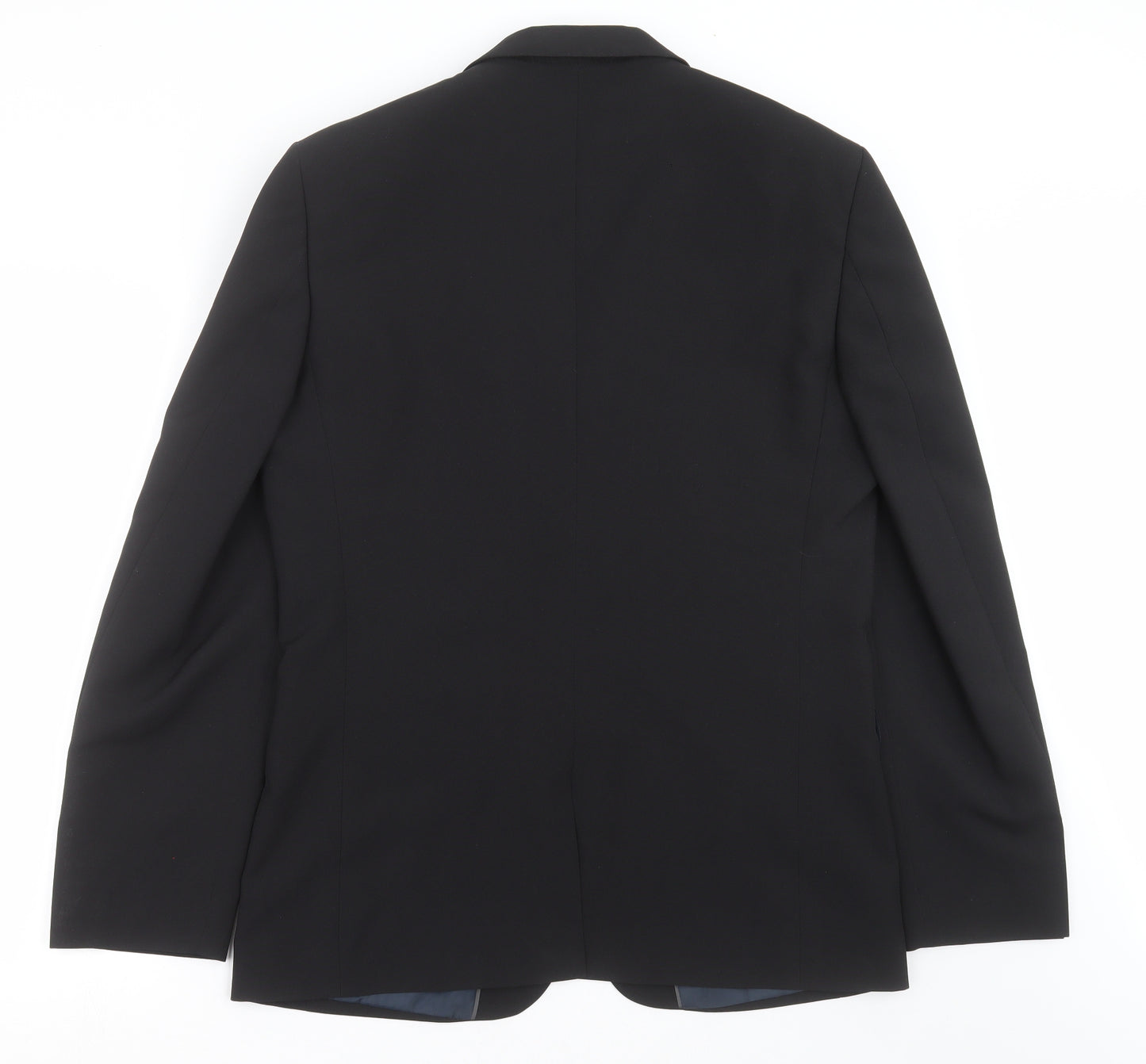 George Mens Black   Jacket Suit Jacket Size 42