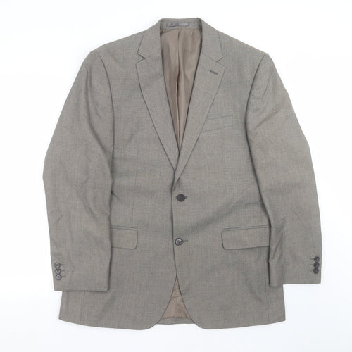 karl jackson Mens Grey   Jacket Suit Jacket Size 40