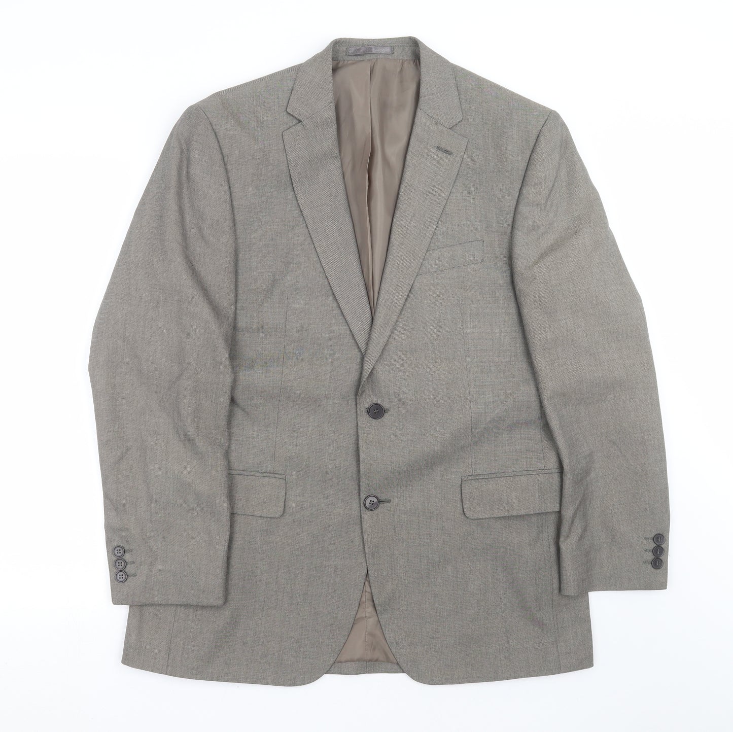 karl jackson Mens Grey   Jacket Suit Jacket Size 40