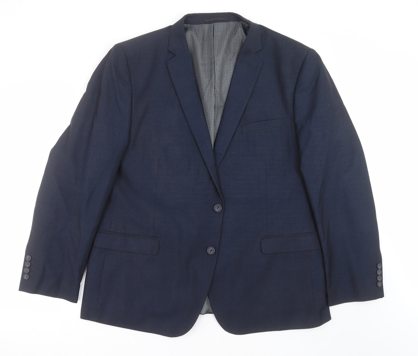 Very Mens Blue   Jacket Suit Jacket Size 48