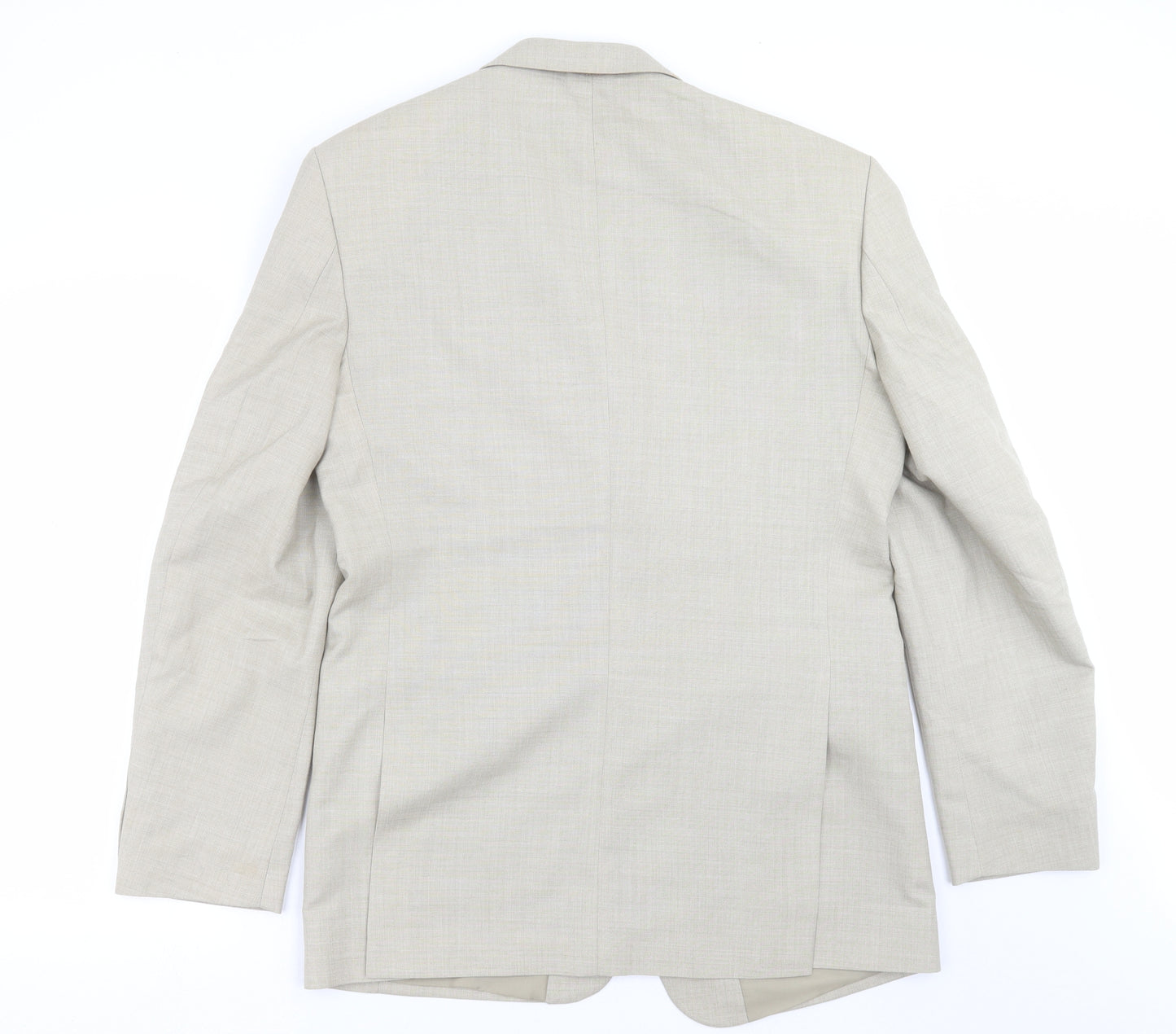 GURTEEN Mens Beige   Jacket Suit Jacket Size 40