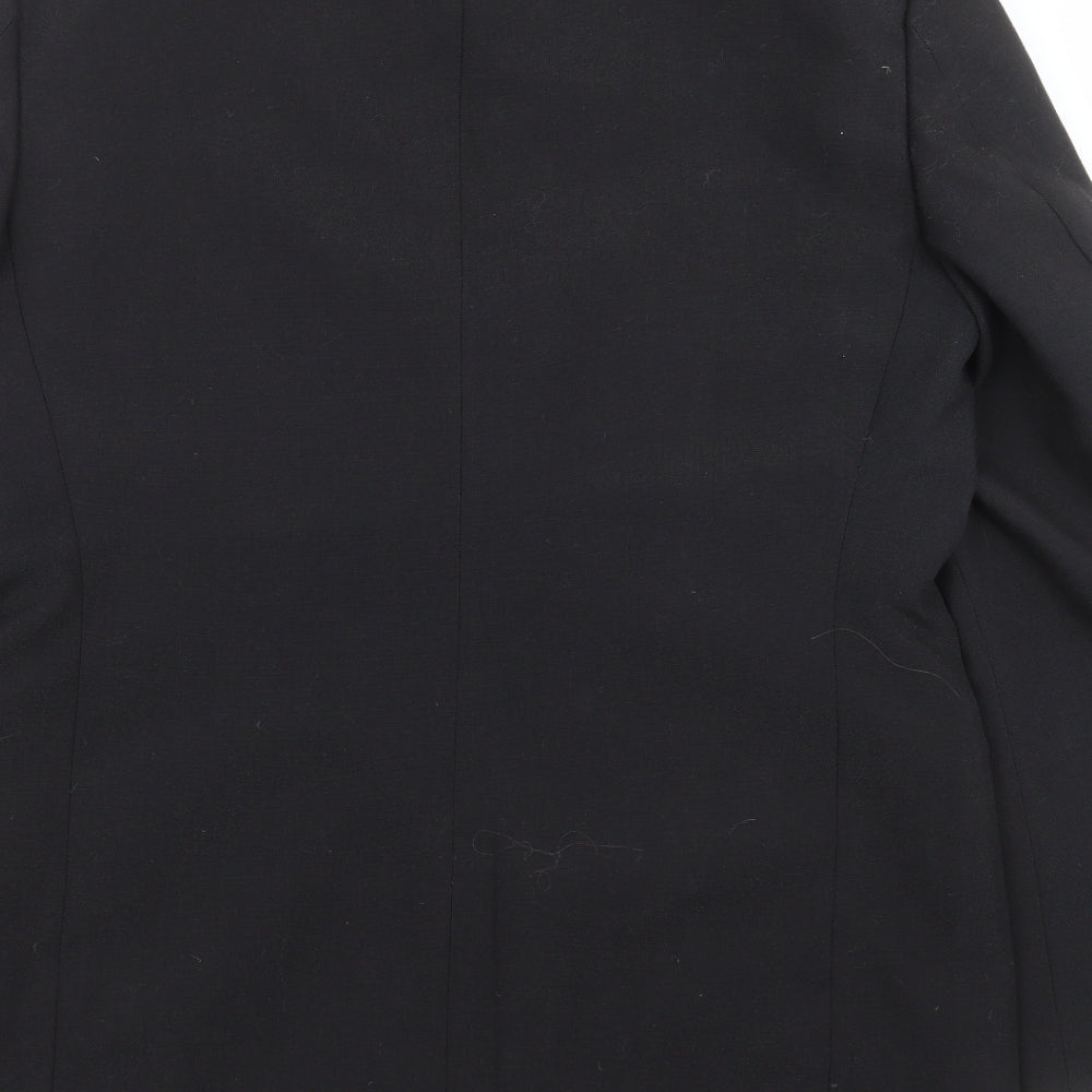 Grendale Mens Black   Jacket Suit Jacket Size 40
