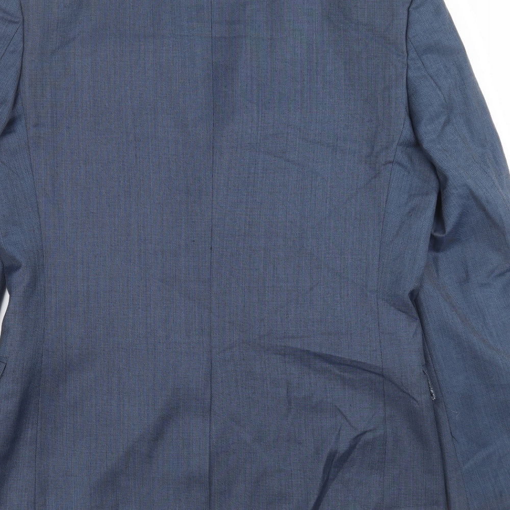 Ben Sherman Mens Blue   Jacket Suit Jacket Size 38