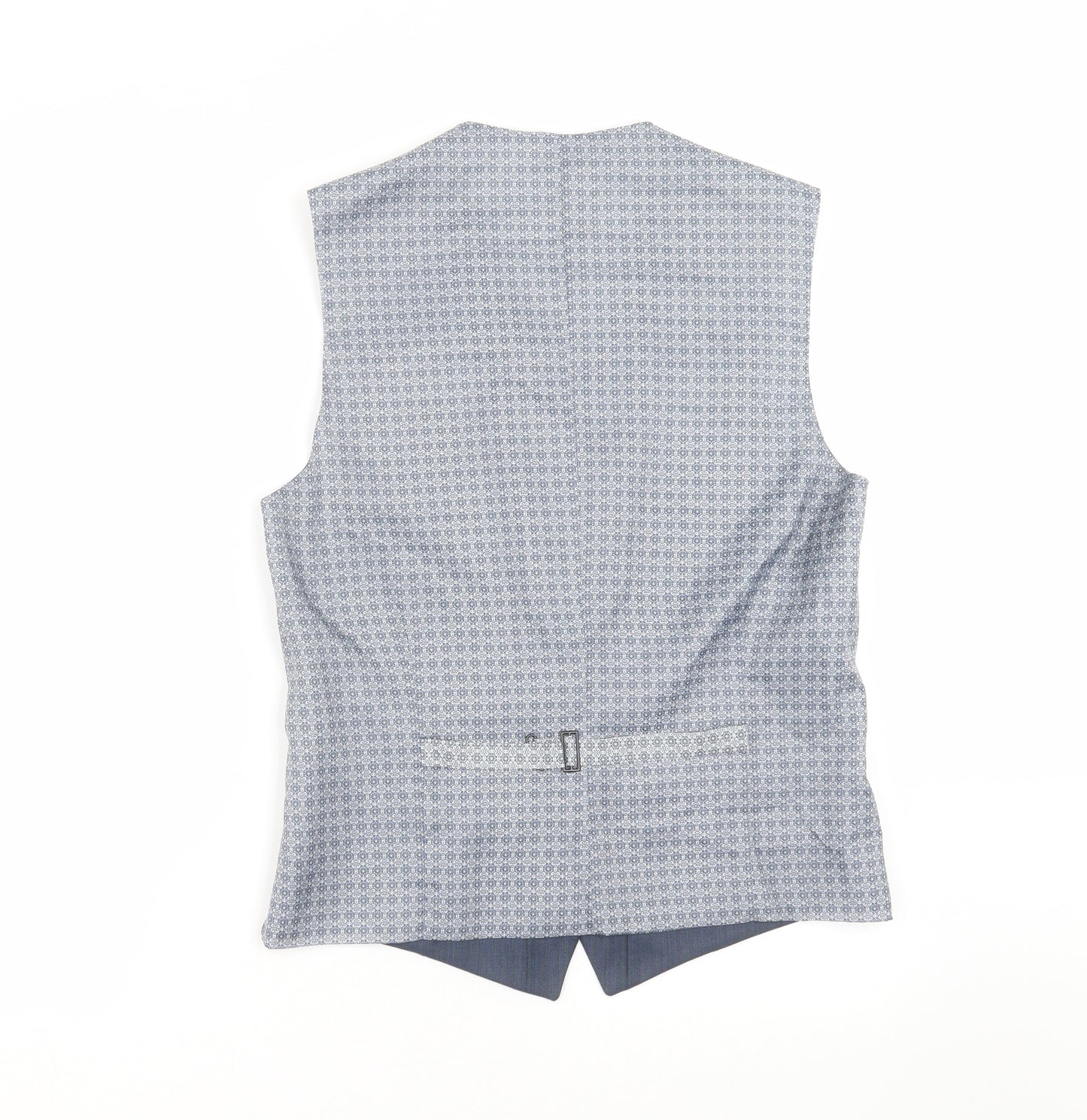 Ben Sherman Mens Blue   Jacket Suit Waistcoat Size 38