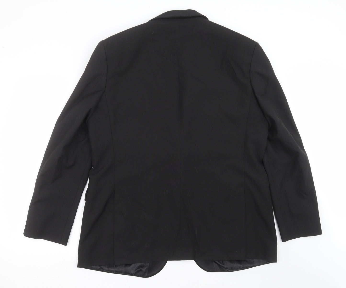 Scott & Taylor Mens Black   Jacket Suit Jacket Size 46
