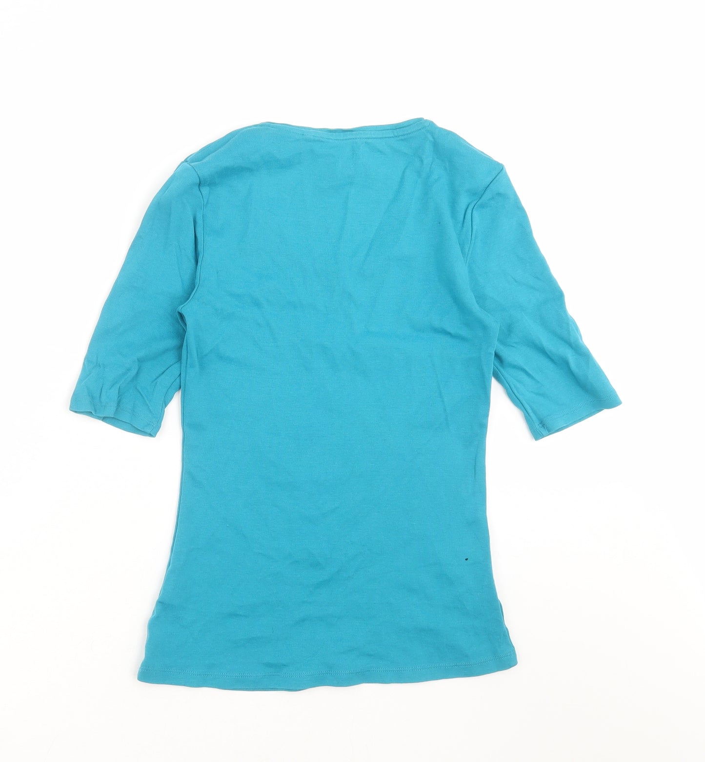 Marks and Spencer Womens Blue   Basic T-Shirt Size 8