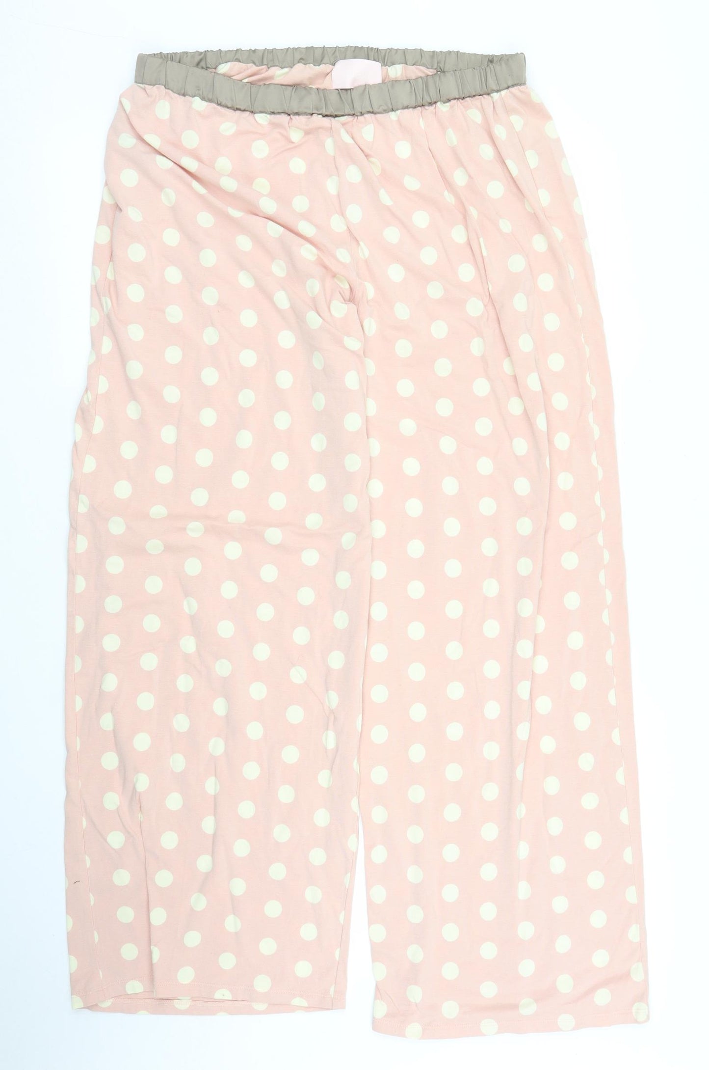NEXT Womens Pink Polka Dot  Chemise Pyjama Pants Size 10