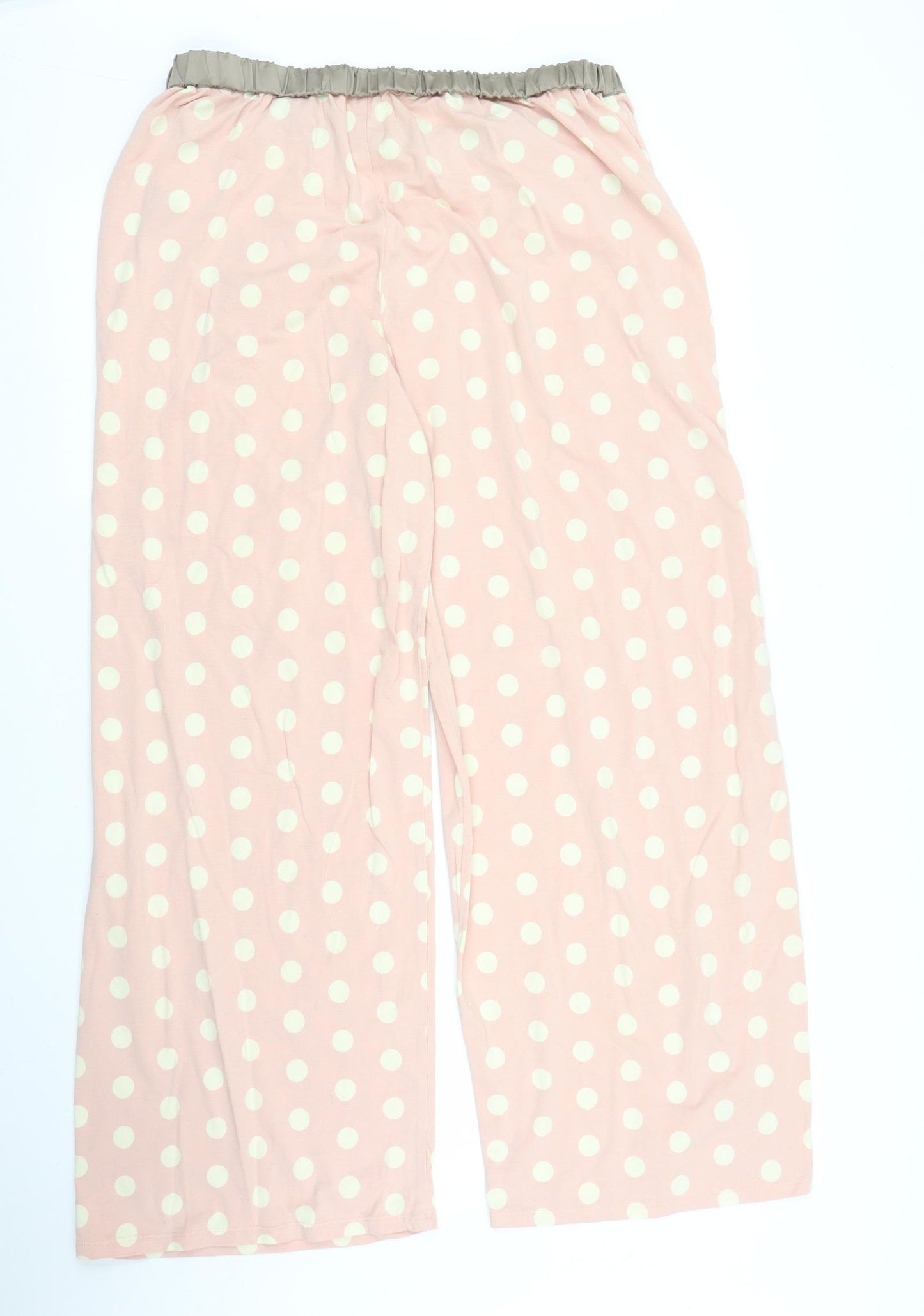 NEXT Womens Pink Polka Dot  Chemise Pyjama Pants Size 10