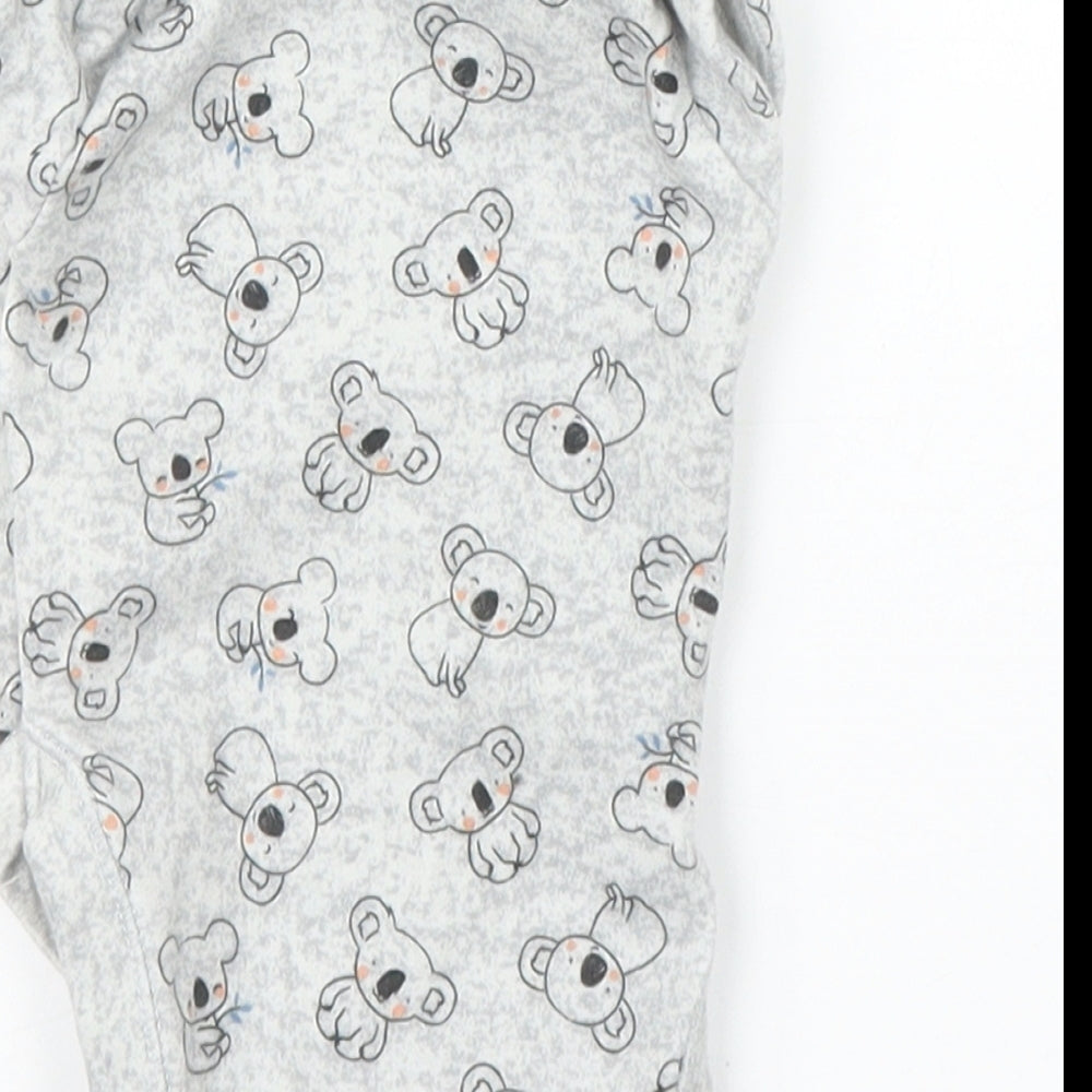Primark Baby Grey   Babygrow One-Piece Size 0-3 Months