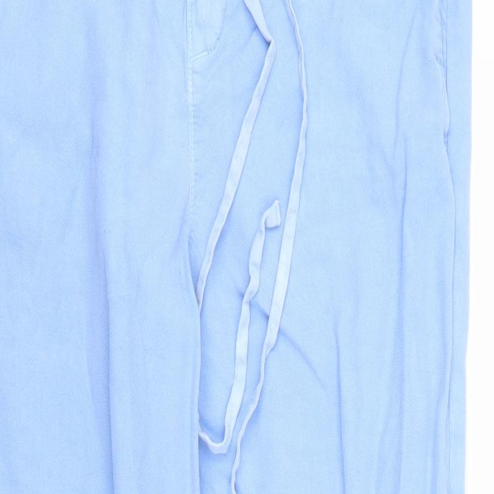 Zara Womens Blue   Capri Trousers Size 10 L26 in