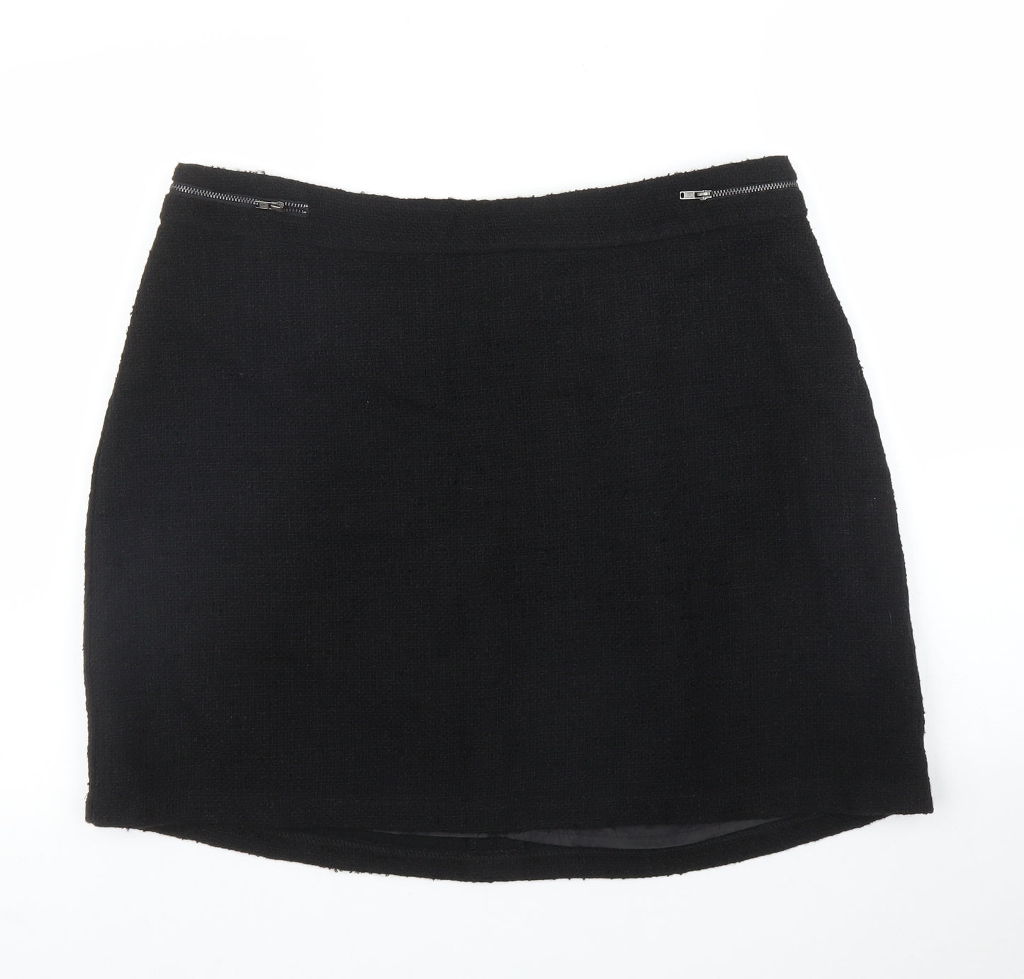 Preworn Womens Black   Straight & Pencil Skirt Size L