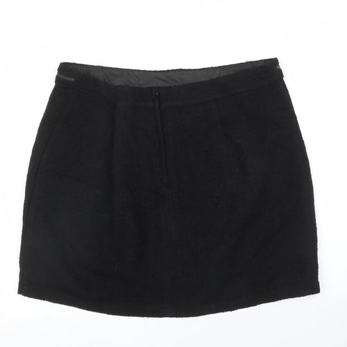 Preworn Womens Black   Straight & Pencil Skirt Size L