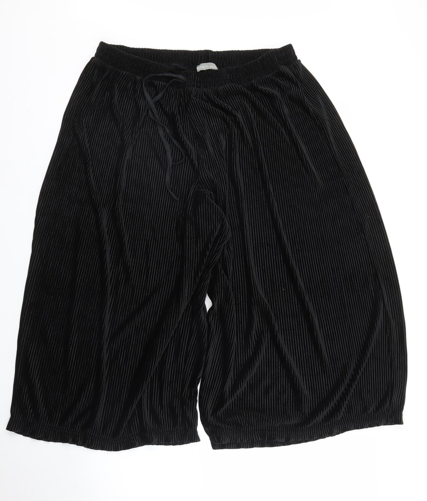 New Look Womens Black   Bloomer Trousers Size L L20 in