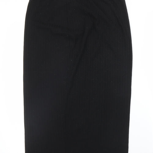 Camidy Womens Black   Straight & Pencil Skirt Size M