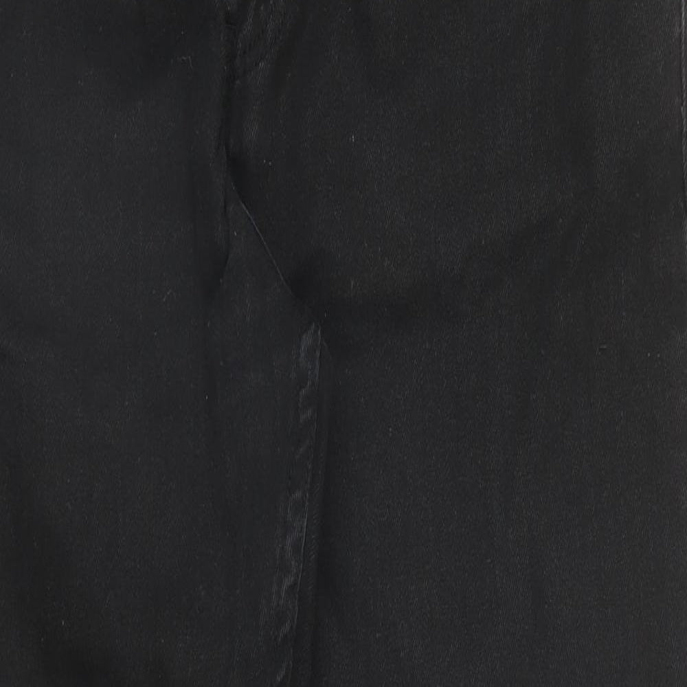 M&S Mens Black  Denim Sweatpants Trousers Size 34 in L29 in