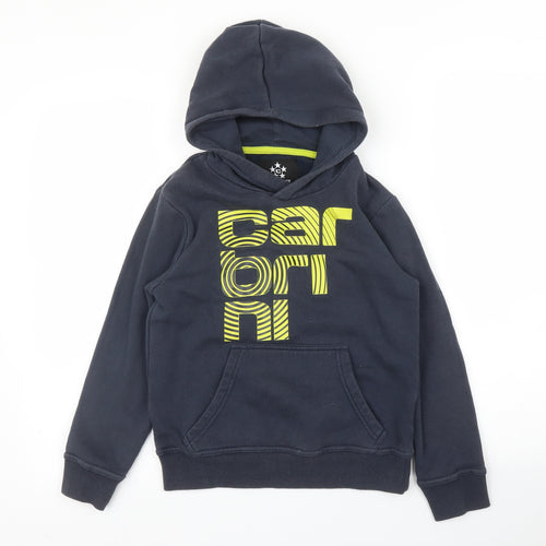 Carbrini Boys Blue   Pullover Hoodie Size 8 Years