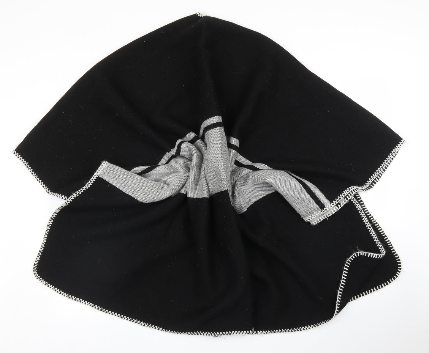 W Collection Womens Black   Cape Jumper One Size