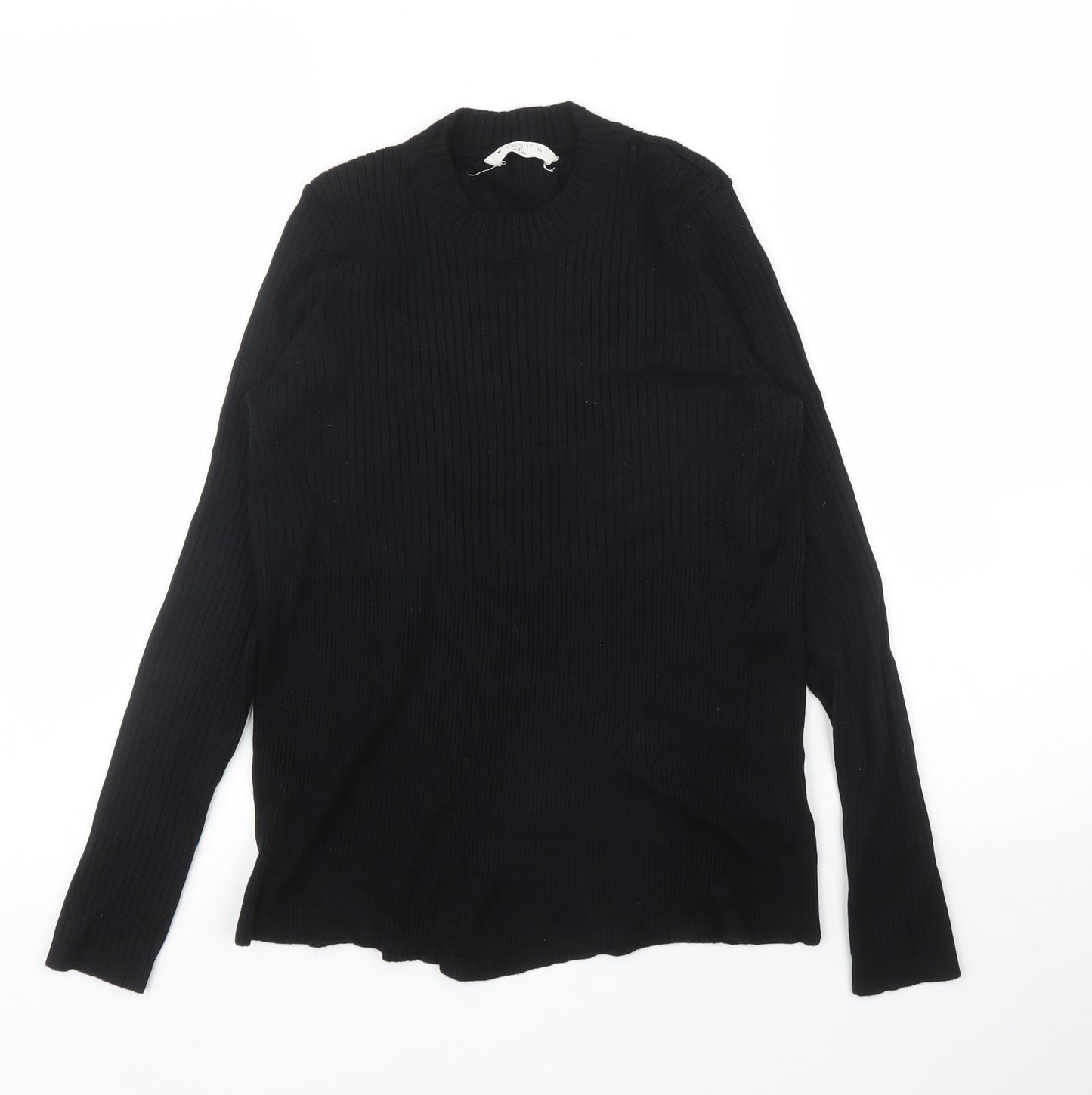 Matalan Girls Black   Pullover Jumper Size 16 Years
