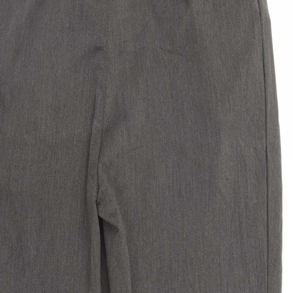 Zanzea Womens Grey  Rayon Trousers  Size L L24 in