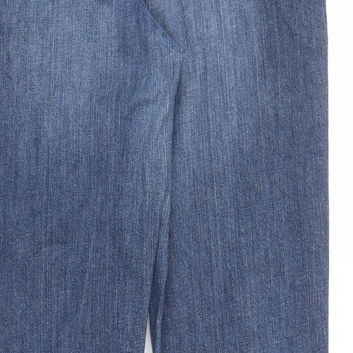 C&A Womens Blue  Denim Straight Jeans Size 16 L31 in