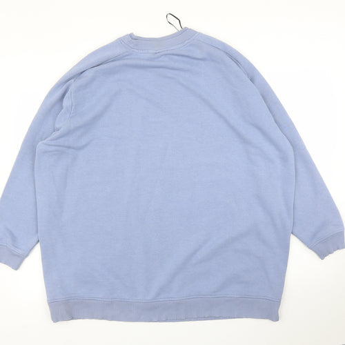 Monkl Mens Blue   Pullover Jumper Size M