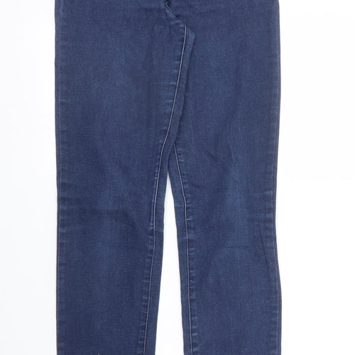 VILA Womens Blue  Denim Skinny Jeans Size L L31 in