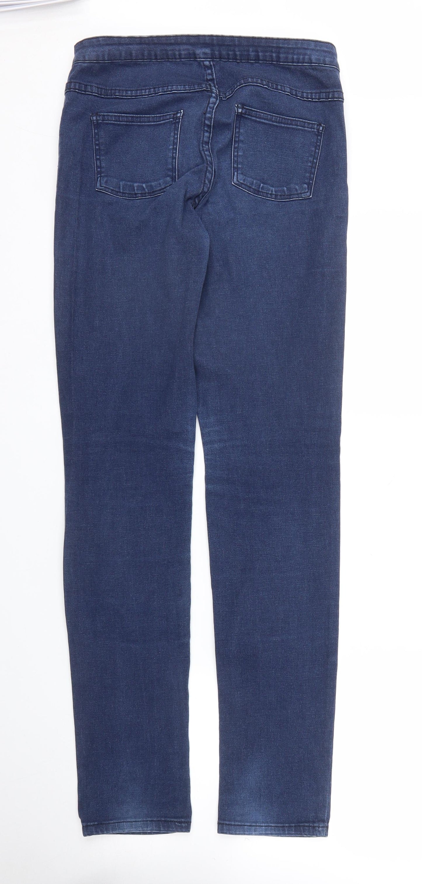 VILA Womens Blue  Denim Skinny Jeans Size L L31 in