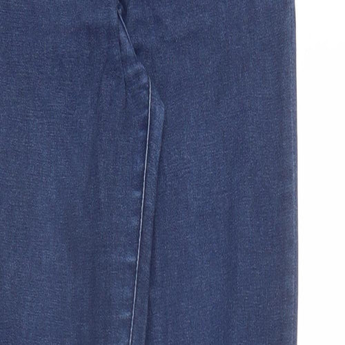 VILA Womens Blue  Denim Skinny Jeans Size L L31 in