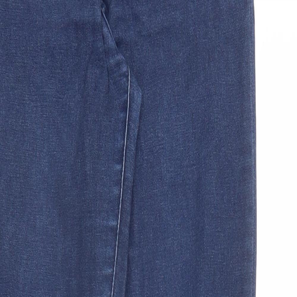 VILA Womens Blue  Denim Skinny Jeans Size L L31 in