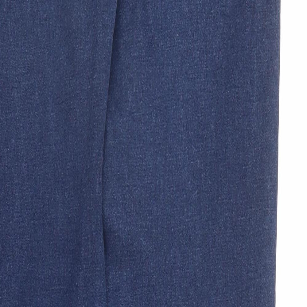 VILA Womens Blue  Denim Skinny Jeans Size L L31 in