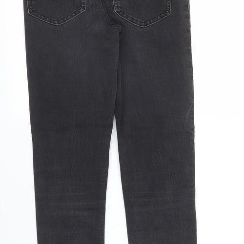 M&S Womens Black  Denim Skinny Jeans Size 8 L26 in