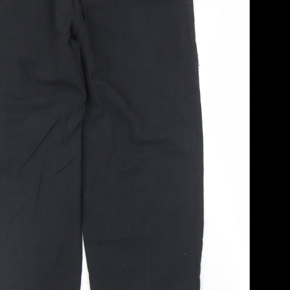 Originals Womens Black   Capri Trousers Size 12 L21 in