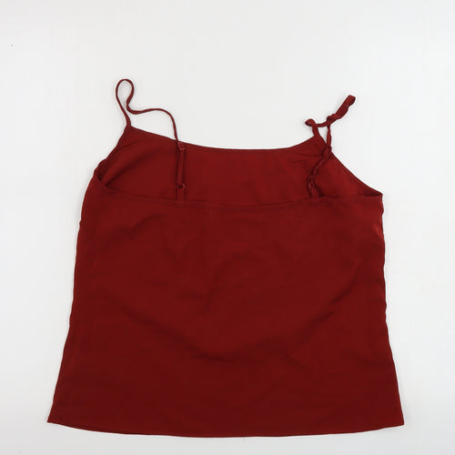 ASOS  Womens Red   Basic Tank Size 12
