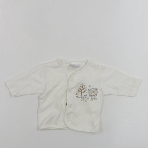 JUST TOO CUTE  Baby White   Jacket