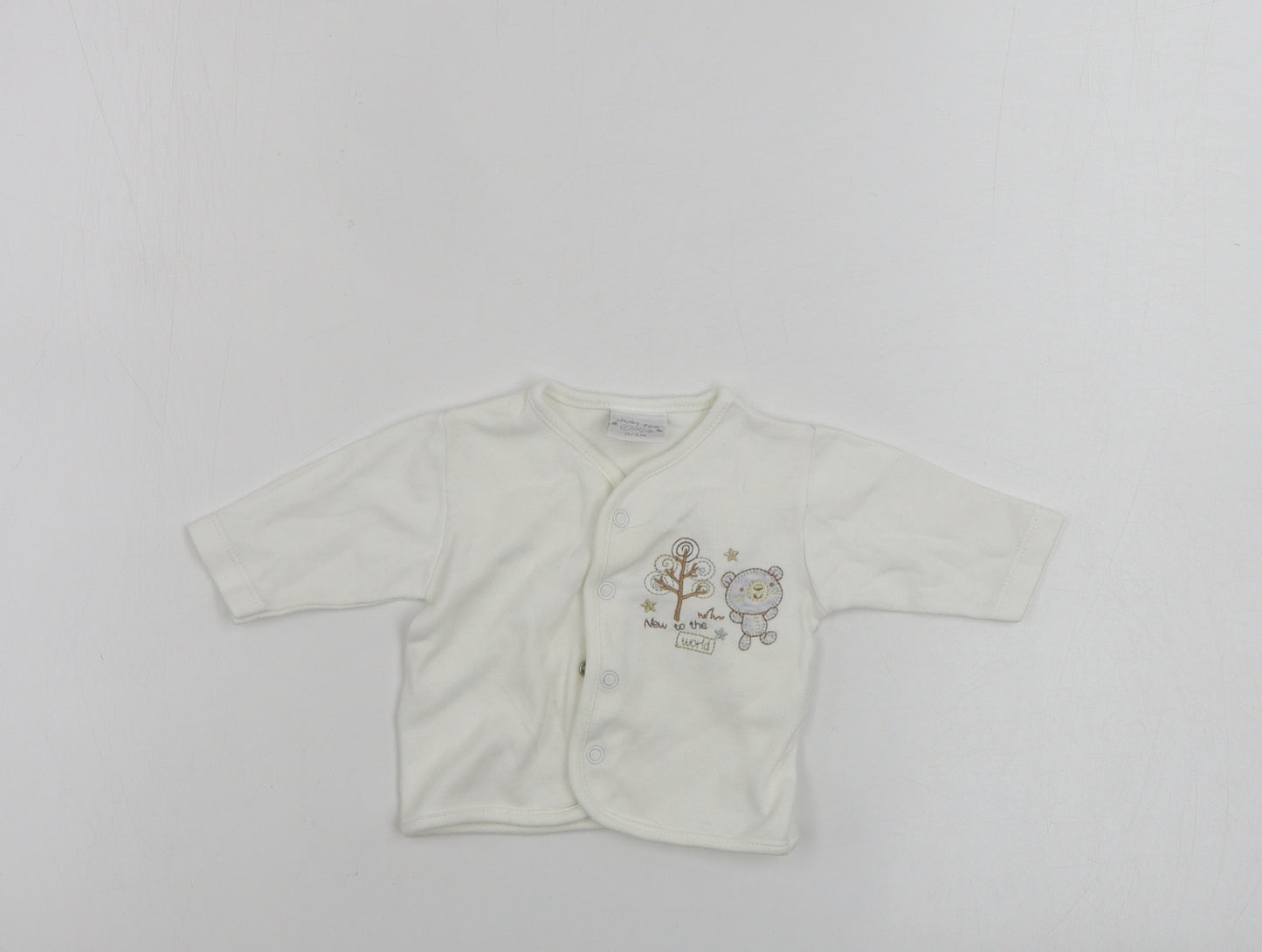 JUST TOO CUTE  Baby White   Jacket