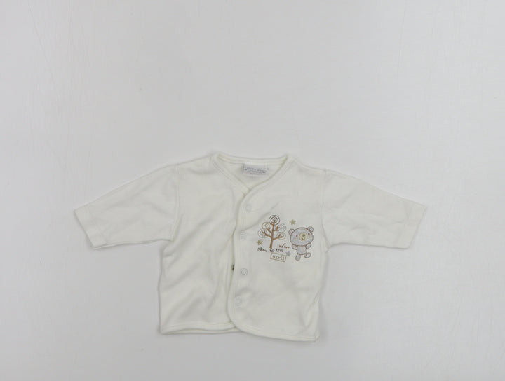 JUST TOO CUTE  Baby White   Jacket