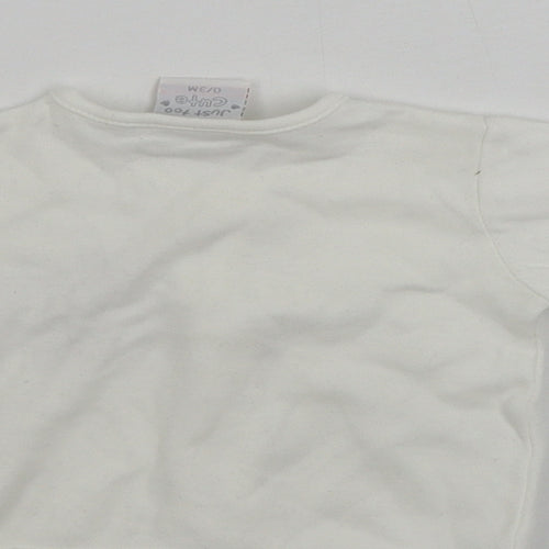 JUST TOO CUTE  Baby White   Jacket