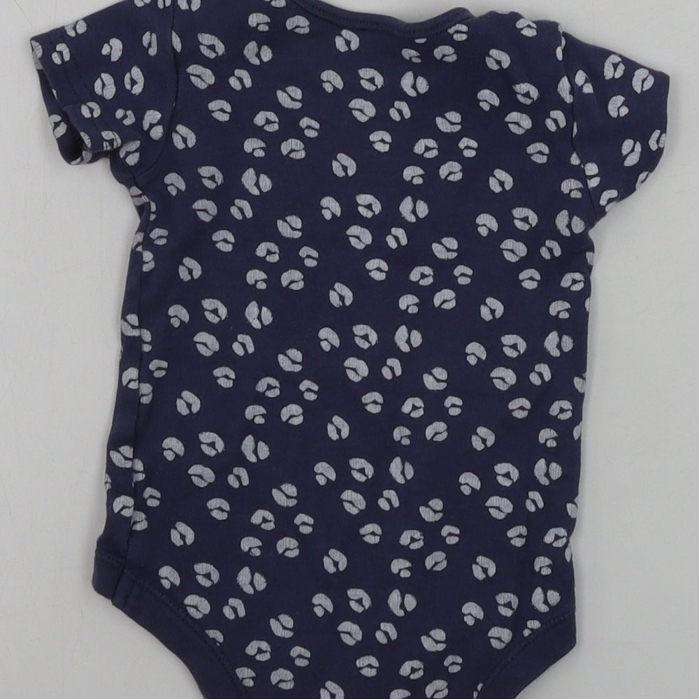 TU Boys Blue   Babygrow One-Piece Size 3-6 Months