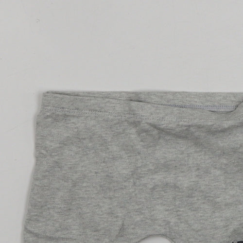 F&F  Boys Grey   Jogger Trousers Size 3-6 Months