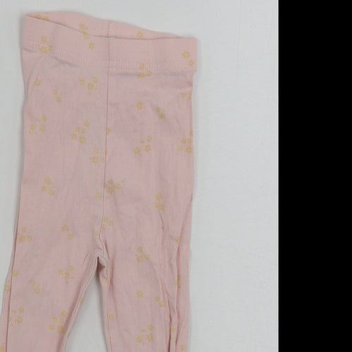 George  Girls Pink   Sweatpants Trousers Size 2 Years