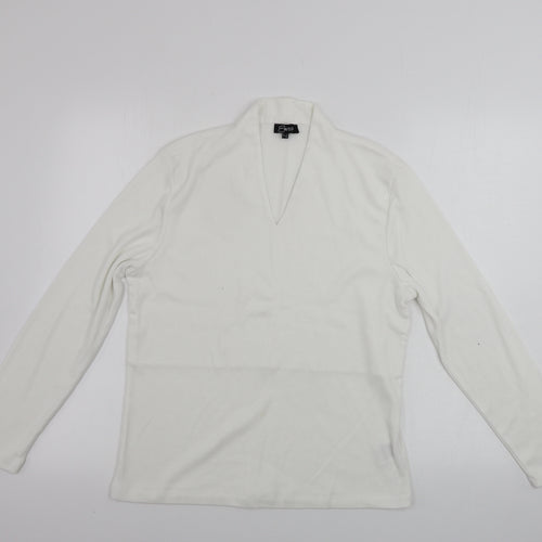 Emreco Womens Ivory   Pullover Jumper Size 18